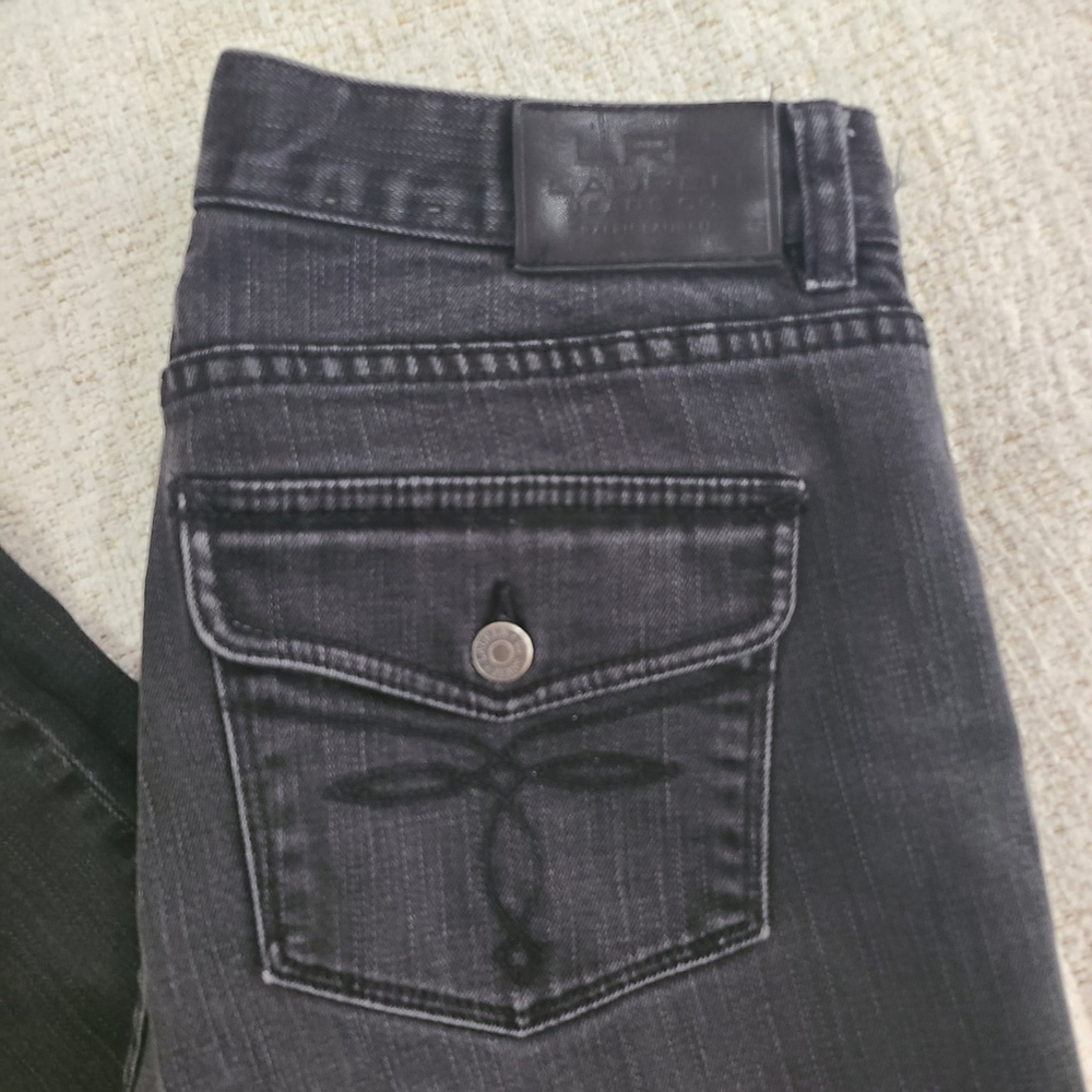 Lauren Ralph Lauren Women's Boot Cut Jeans - Charcoal - Picture 4 of 9
